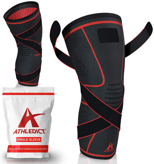 Athledict Knee Brace Compression Sleeve