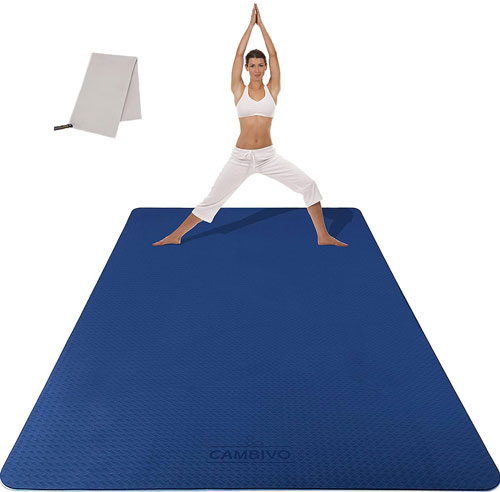 CAMBIVO Large Yoga Mat