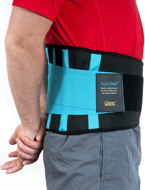 Clever Yellow Back Support Belt