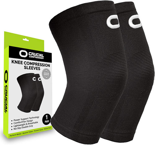 Crucial Compression Knee Sleeves