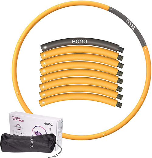 Eono Amazon Brand Weighted Hula Hoop