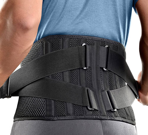 FREETOO Air Mesh Back Support Brace