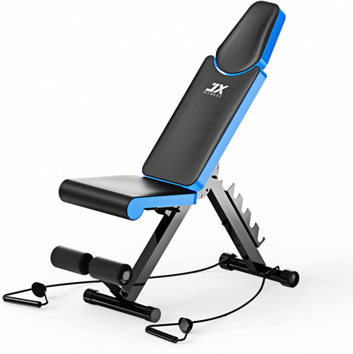 JX FITNESS Adjustable Weight Bench
