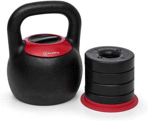 Klarfit Adjustabell Adjustable Kettlebell