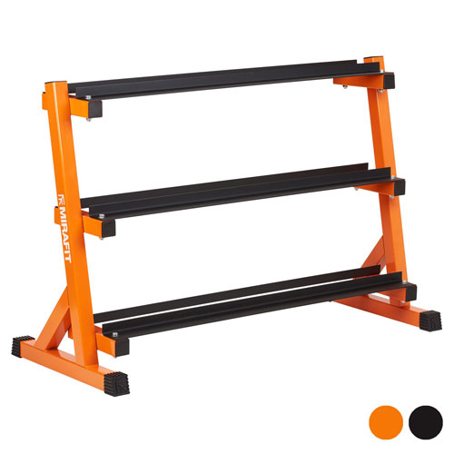 MIRAFIT 3 TIER 400KG DUMBBELL RACK