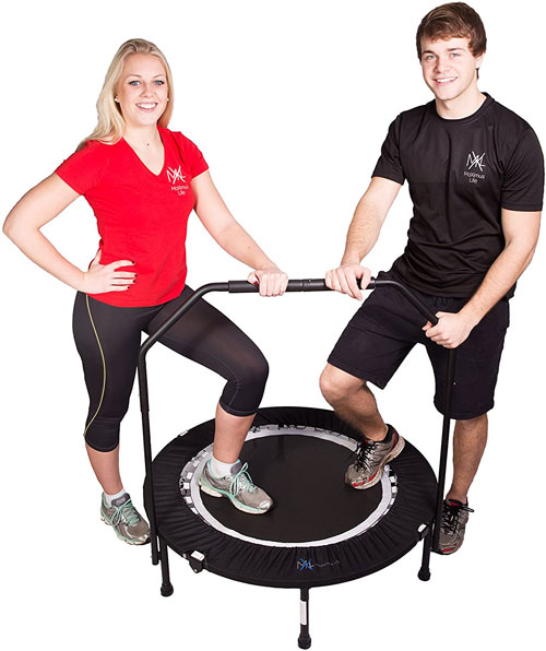 Maximus PRO Folding Rebounder Fitness Trampoline