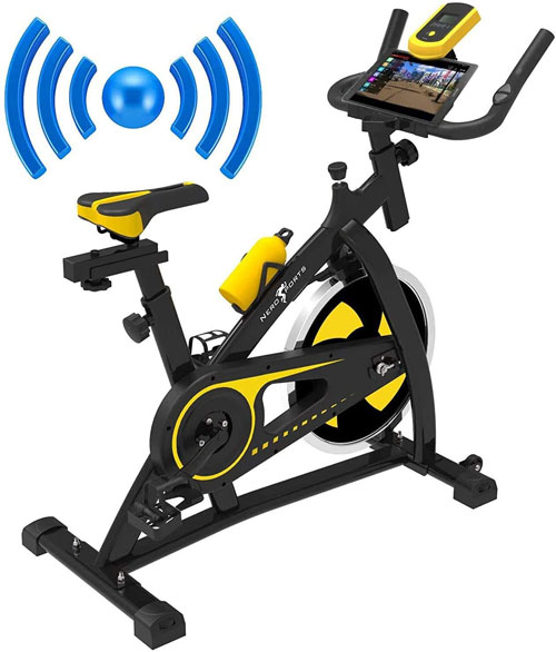 Nero Sports Bluetooth Upright Exercise Bike