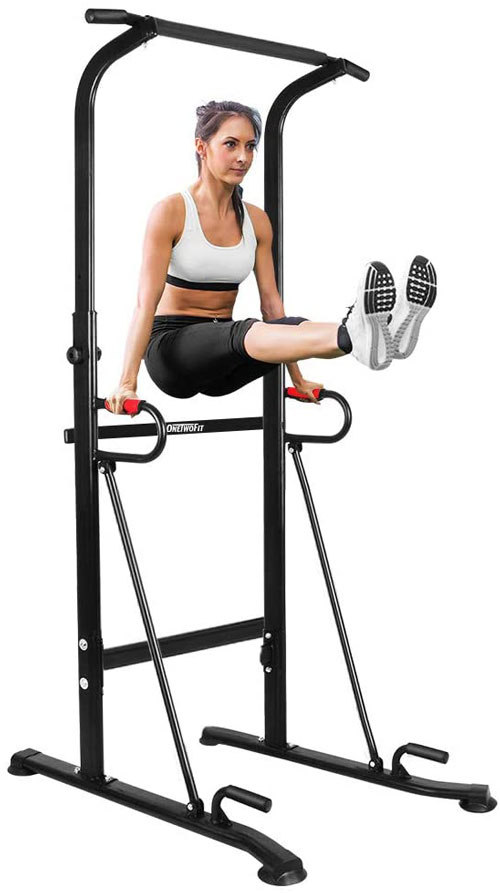 ONETWOFIT Multi Function Power Tower
