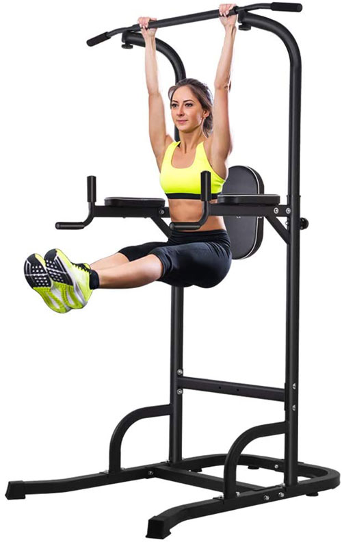 ONETWOFIT Power Tower Adjustable Height
