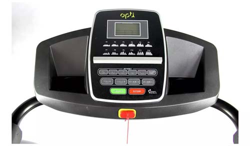 Opti Foldable Treadmill Console