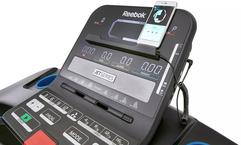 Reebok Jet 300 Treadmill console