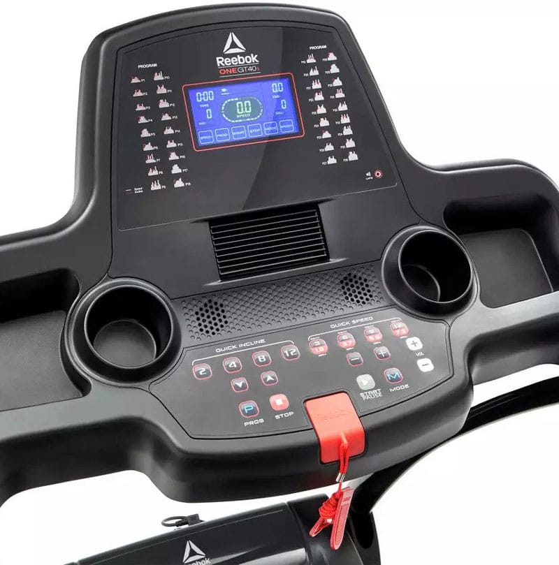 Reebok One GT40S Treadmill Console