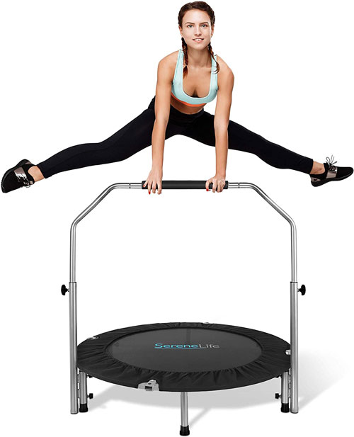 SereneLife Portable Foldable Trampoline