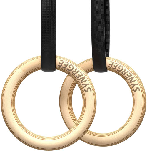 Synergee Wood Olympic Gymnastics Rings