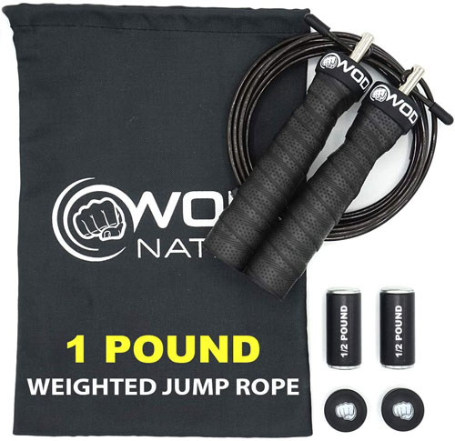 WOD Nation Atlas Weighted Jump Rope