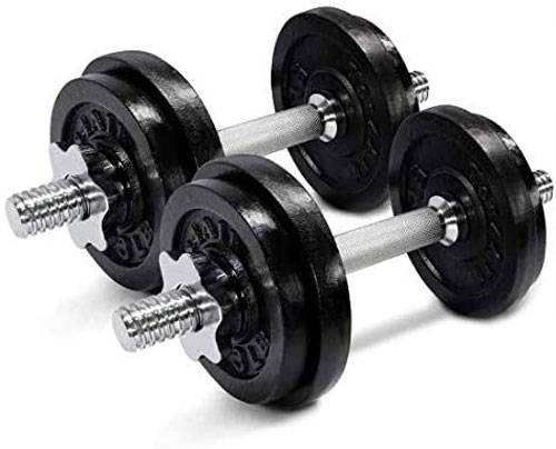 Yes4All Hexagon Neoprene Coated Dumbbell